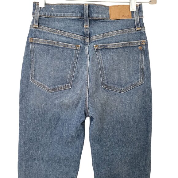 Madewell The Perfect Vintage Straight Jean in Mayfield Wash Womens Size 25 - Picture 9 of 9